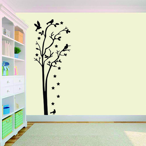 Adesivo de ParedeÁrvore Estrela Adesivoteca Quarto, sala, Infantil Armario De Cozinha Casas Bahia Pequeno ~ Adesivo de ParedeÁrvore Estrela Adesivoteca Quarto, sala, Infantil