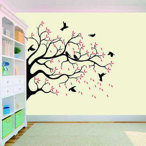 Adesivo de ParedeÁrvore Vento 005 Adesivoteca Quarto, sala, Infantil Artesanato Reciclagem Decoração ~ Adesivo de ParedeÁrvore Vento 005 Adesivoteca Quarto, sala, Infantil