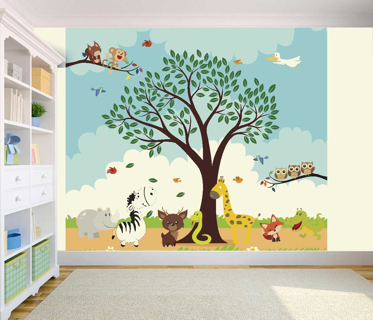 Adesivo de Parede Safári Adesivoteca Quarto, sala, Infantil Adesivo De Parede Girafa Regua ~ Adesivo de Parede Safári Adesivoteca Quarto, sala, Infantil