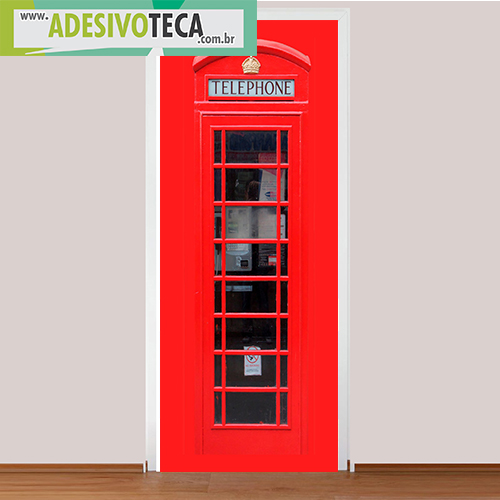 Adesivo Porta Cabine Londres Adesivoteca Quarto, sala, Infantil Armário Quarto Pequeno ~ Adesivo Porta Cabine Londres Adesivoteca Quarto, sala, Infantil