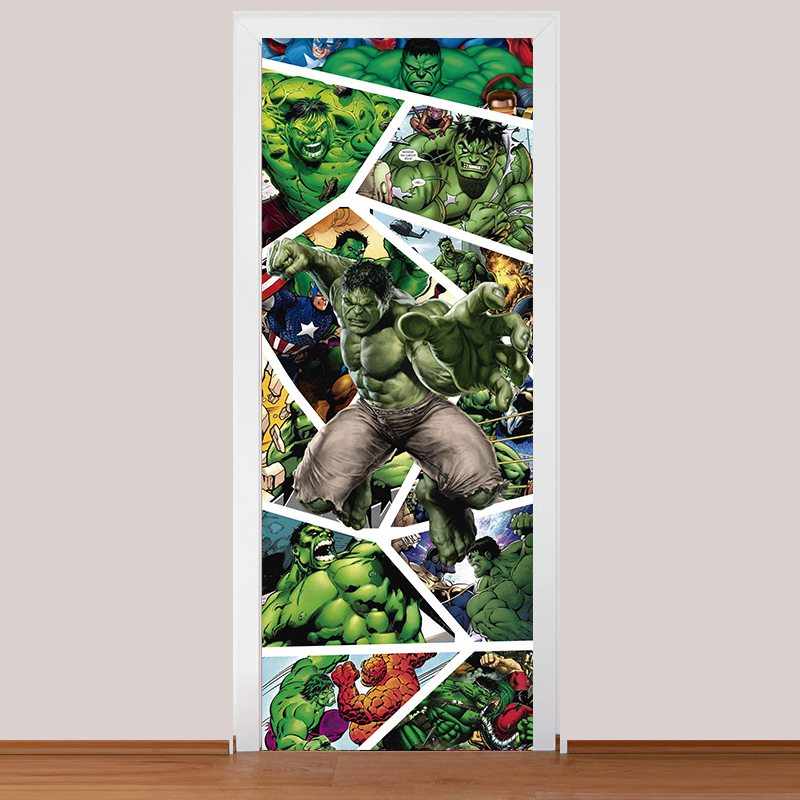 Adesivo de Porta Hulk Adesivoteca Quarto, sala, Infantil Adesivo Queimador De Gordura Funciona Mesmo ~ Adesivo de Porta Hulk Adesivoteca Quarto, sala, Infantil