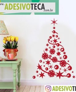 Adesivo Parede Recortado de Natal 10