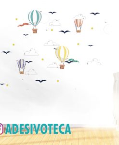 Adesivo Balões Retrô