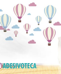 Adesivo Balões Ele e Ela