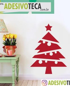 Adesivo Parede Recortado de Natal 09