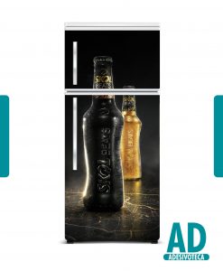 Adeivo Geladeira Skol