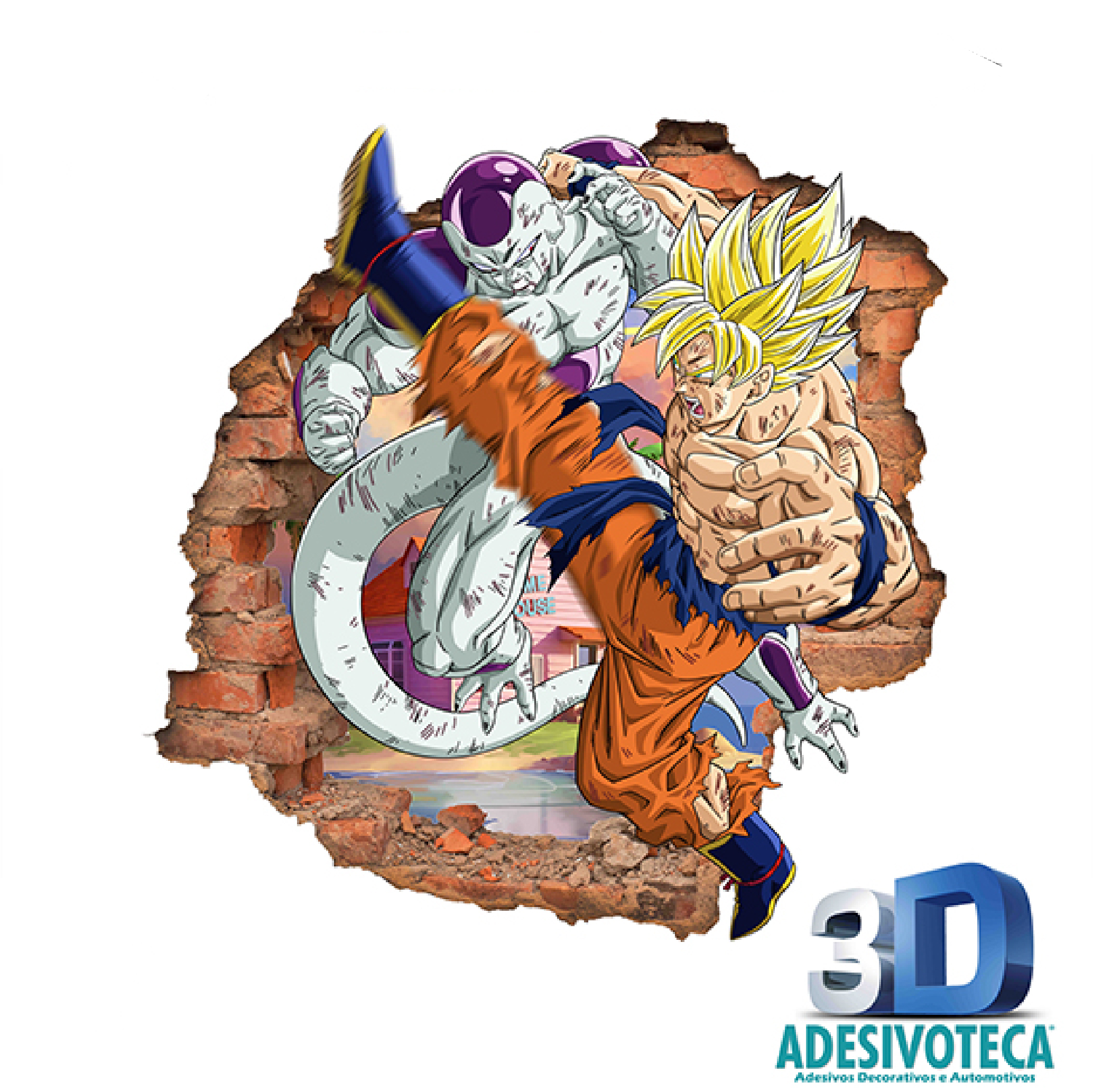 Buraco 3D Dragon Ball - Vegeta Super Sayajin EM PROMOÇÃO!