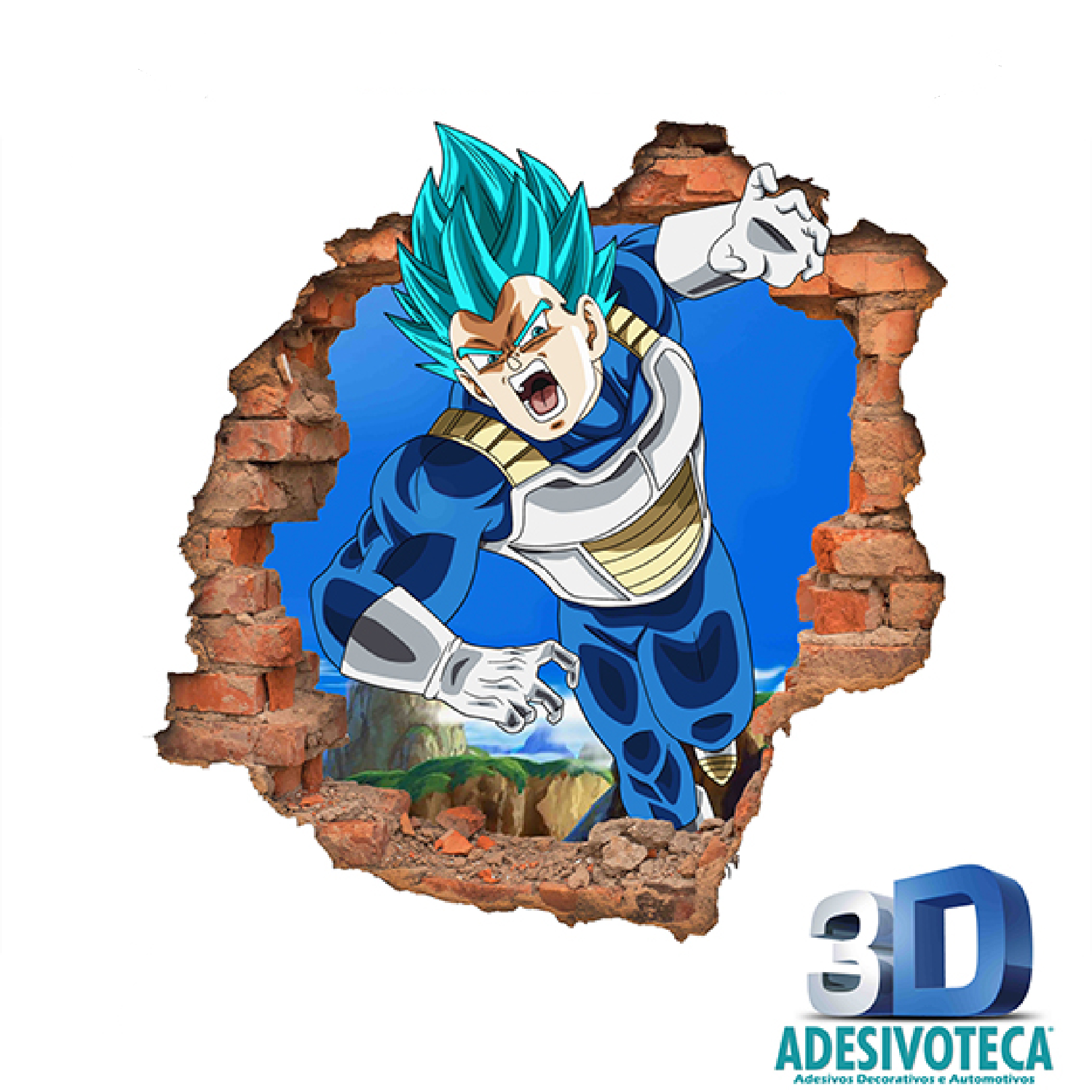 Azulejo Personalizado Dbz Super Sayajin