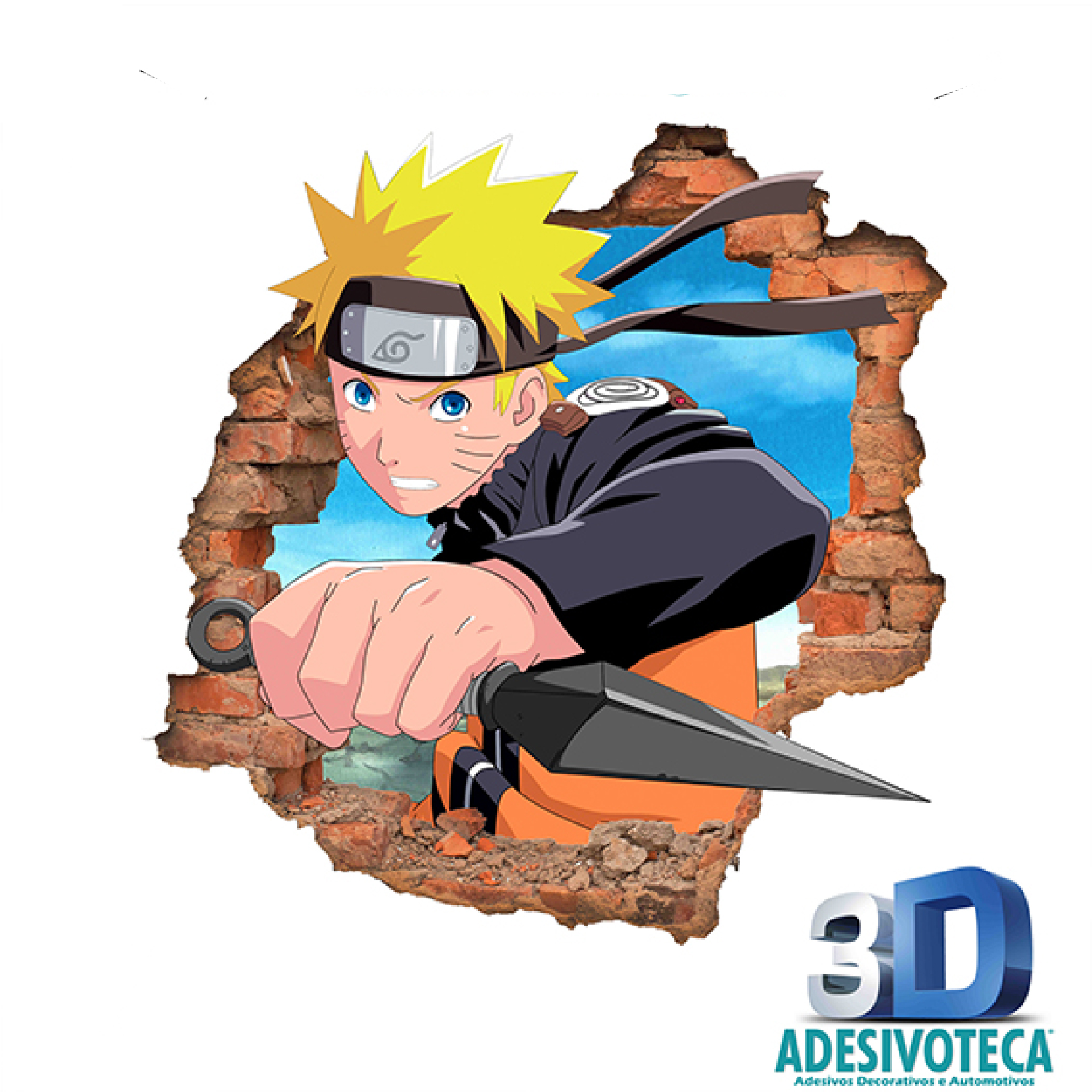 Adesivo Decorativo Naruto Desenho Gigante