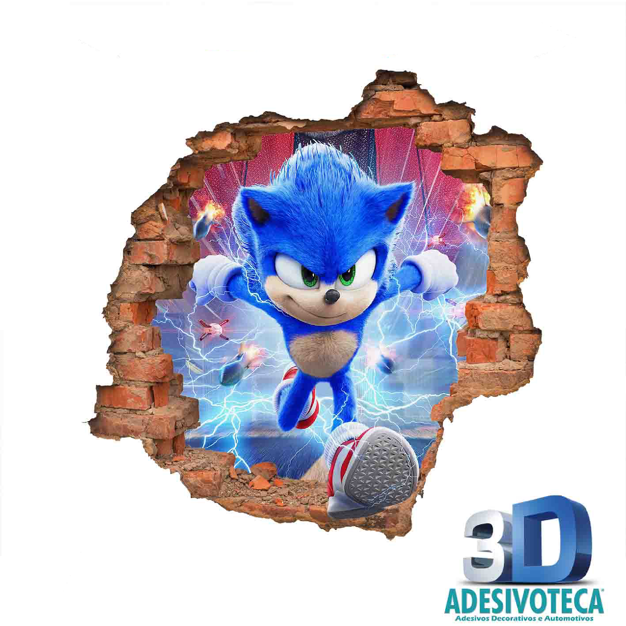 Desenho de Sonic pintado e colorido por Usuário não registrado o