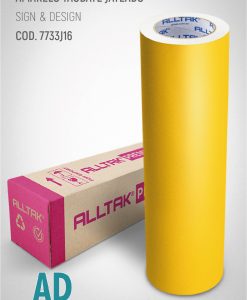 Adesivo Premium Jateado Amarelo Taubaté
