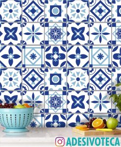 Adesivo Azulejo Mix Aracy de Carvalho