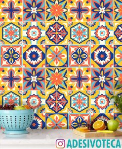 Adesivo Azulejo Mix Bertha Lutz