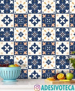 Adesivo Azulejo Mix Catarina de Médici