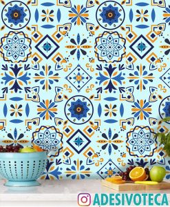Adesivo Azulejo Mix Catarina de Siena