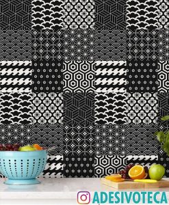 Adesivo Azulejo Mix Chiquinha Gonzaga