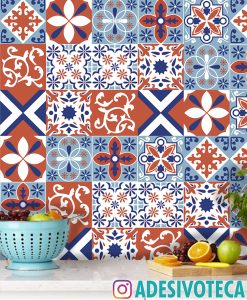 Adesivo Azulejo Mix Clara Barton