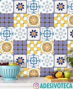 Adesivo Azulejo Mix Eva Perón