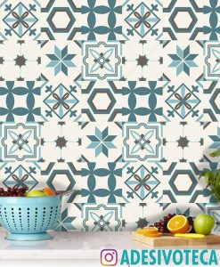 Adesivo Azulejo Mix Helena de Tróia