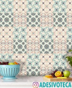 Adesivo Azulejo Mix Joana D´Arc