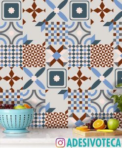 Adesivo Azulejo Mix Khuwaylid