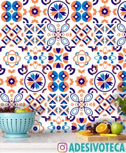 Adesivo Azulejo Mix Nefertiti