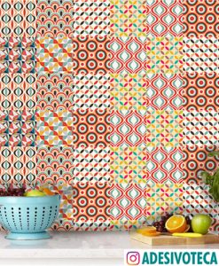 Adesivo Azulejo Mix Patterns 03
