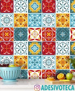 Adesivo Azulejo Mix Rachel de Queiroz