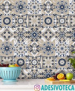 Adesivo Azulejo Mix Rainha Vitória