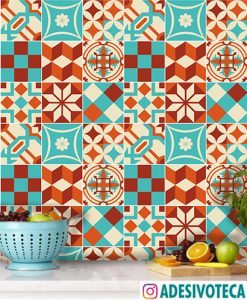Adesivo Azulejo Mix Sabrina