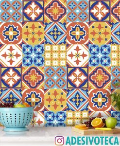 Adesivo Azulejo Mix Sacajawea