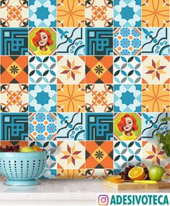 Adesivo Azulejo Mix Whasa