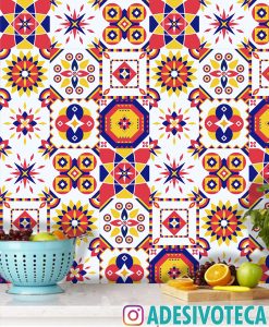 Adesivo Azulejo Mix Émilie du Châtelet