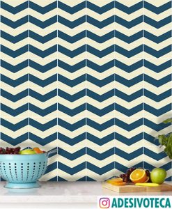 Adesivo Azulejo Chevron