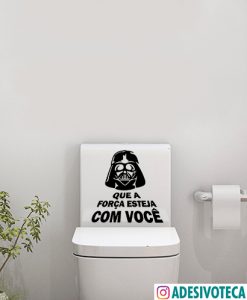 Adesivo Banheiro Darth Vader