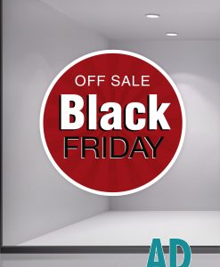 Adesivo Black Friday 11