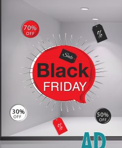 Adesivo Black Friday 12