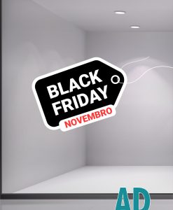 Adesivo Black Friday 13
