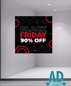 Adesivo Black Friday 25