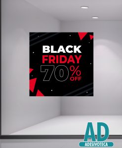 Adesivo Black Friday 28