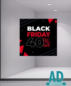 Adesivo Black Friday 31