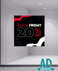 Adesivo Black Friday 34