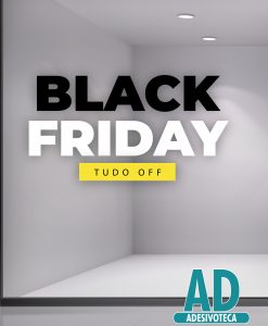 Adesivo Black Friday 58
