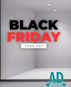 Adesivo Black Friday 60