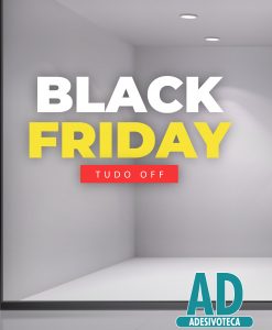 Adesivo Black Friday 63
