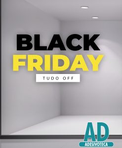 Adesivo Black Friday 65