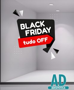 Adesivo Black Friday 69