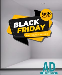 Adesivo Black Friday 70
