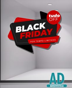 Adesivo Black Friday 72