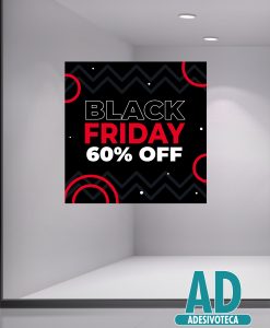 Adesivo Black Friday 22